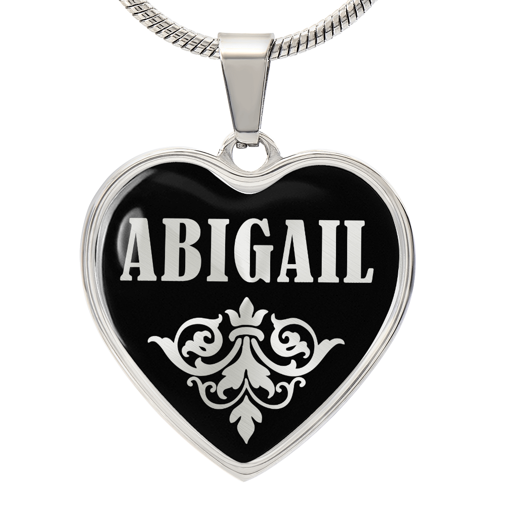 Abigail v02 - Heart Pendant Luxury Necklace