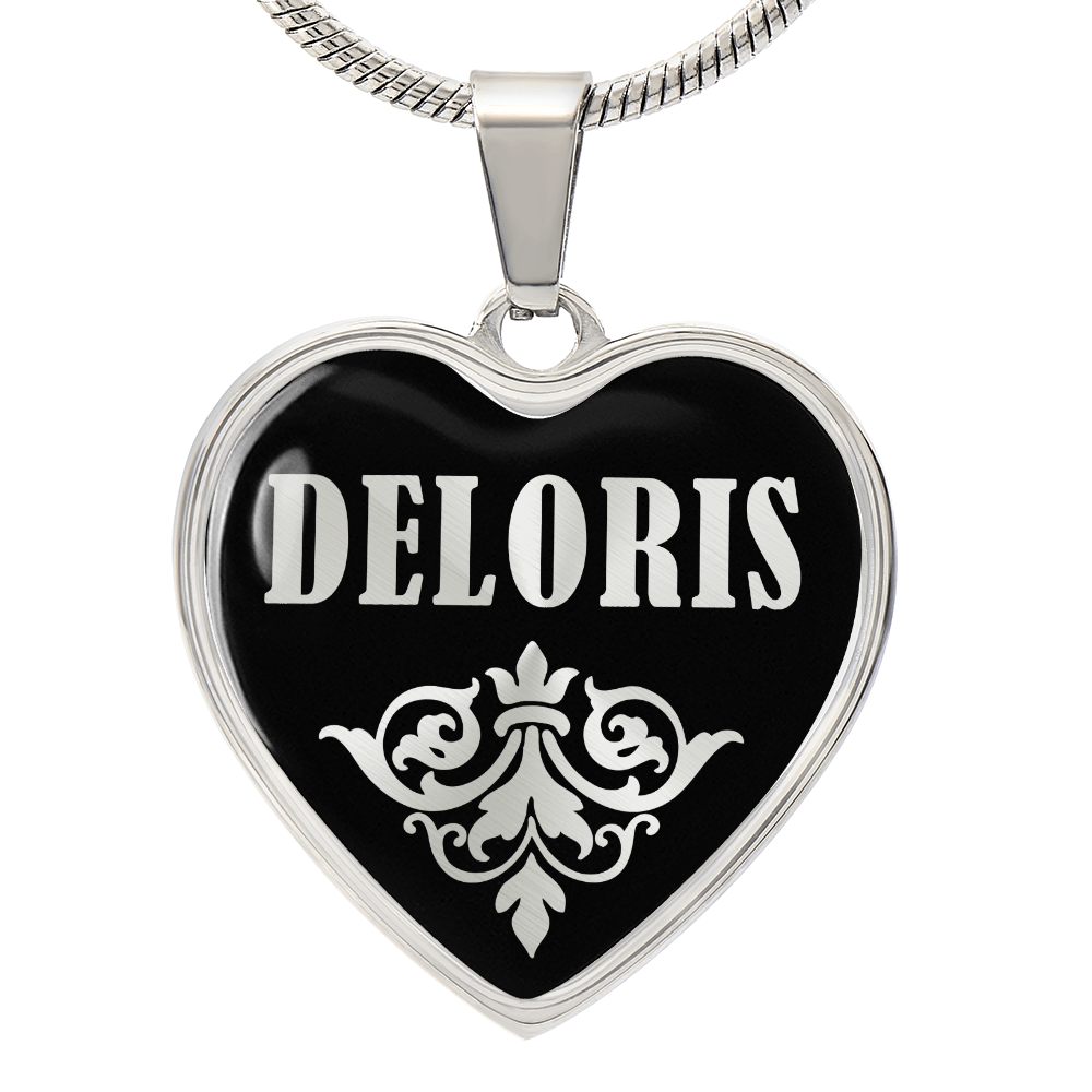 Deloris v02 - Heart Pendant Luxury Necklace