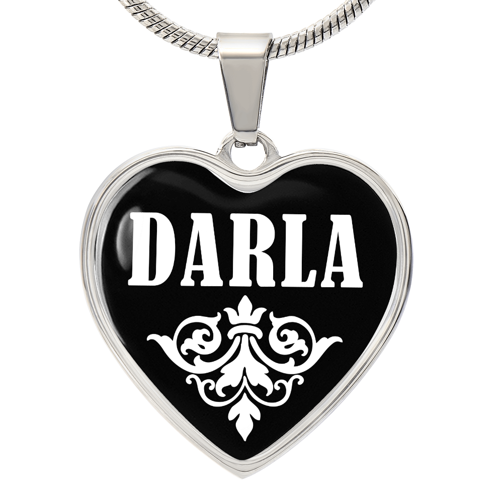 Darla v03 - Heart Pendant Luxury Necklace