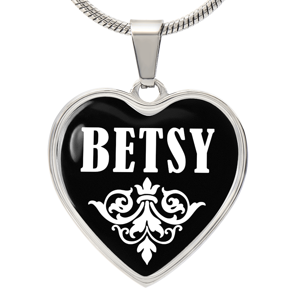 Betsy v03 - Heart Pendant Luxury Necklace