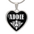 Addie v03 - Heart Pendant Luxury Necklace