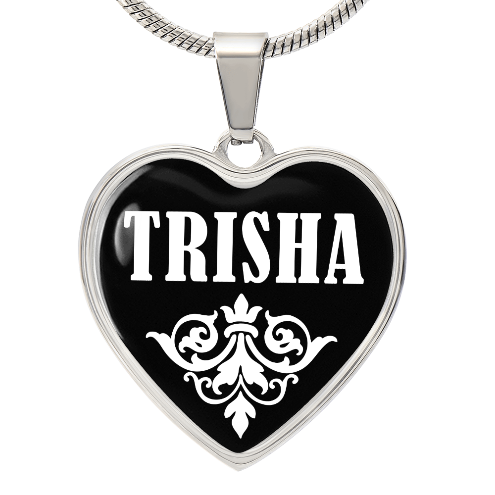 Trisha v03 - Heart Pendant Luxury Necklace