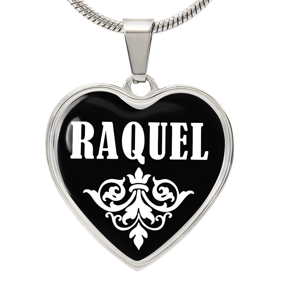Raquel v03 - Heart Pendant Luxury Necklace