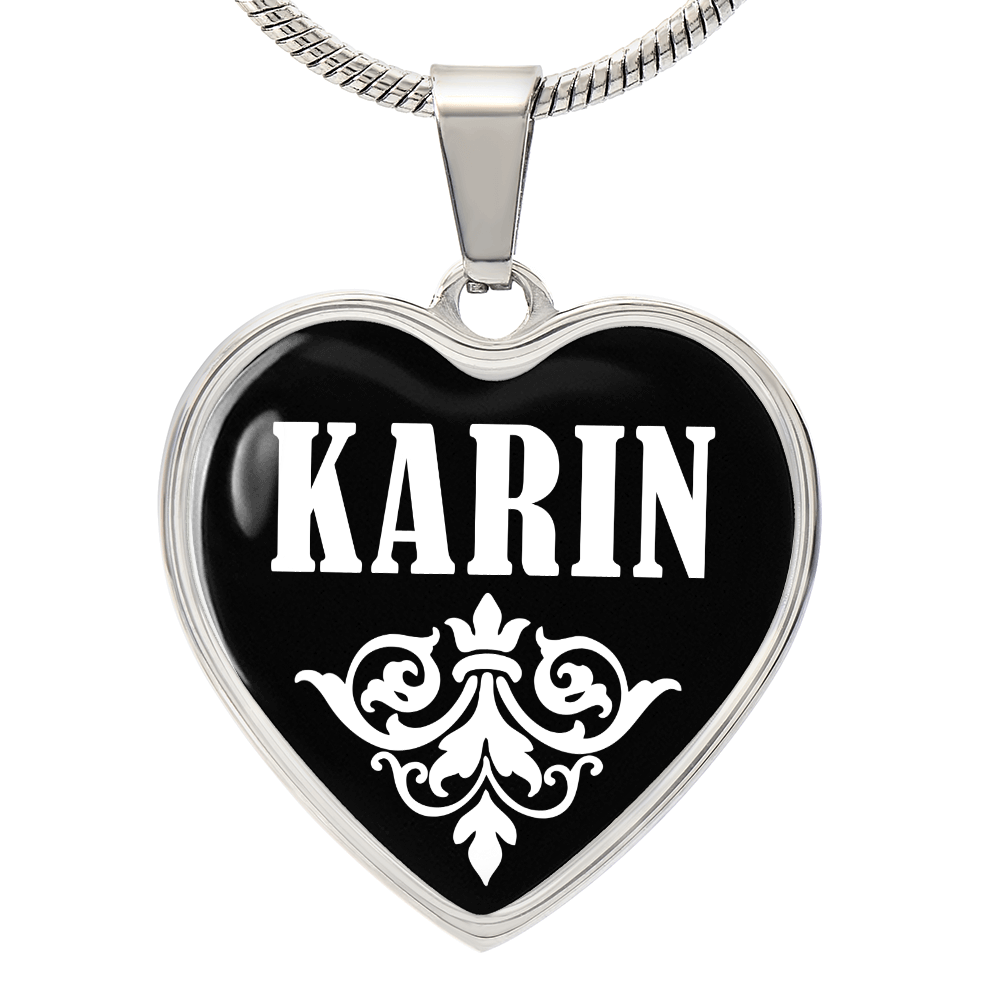 Karin v03 - Heart Pendant Luxury Necklace