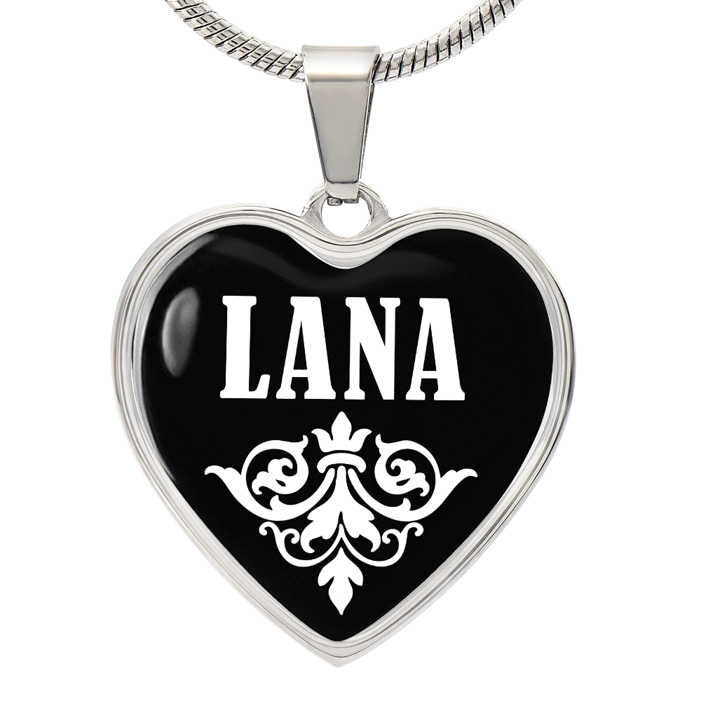 Lana v03 - Heart Pendant Luxury Necklace