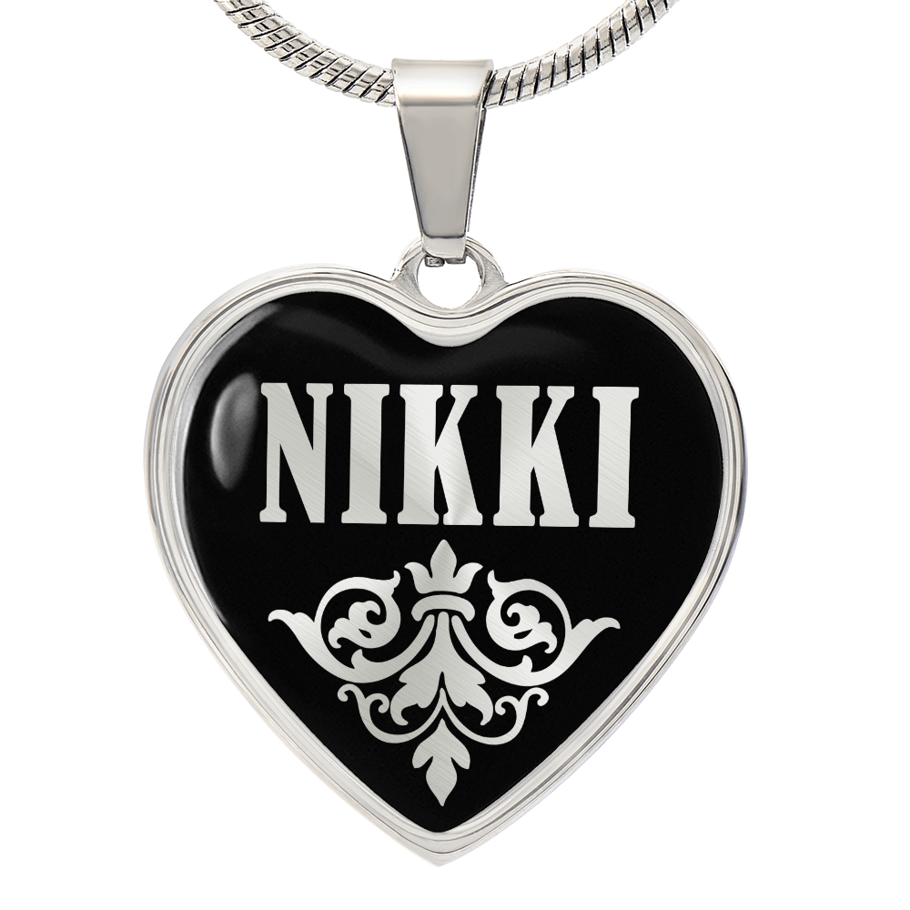 Nikki v02 - Heart Pendant Luxury Necklace
