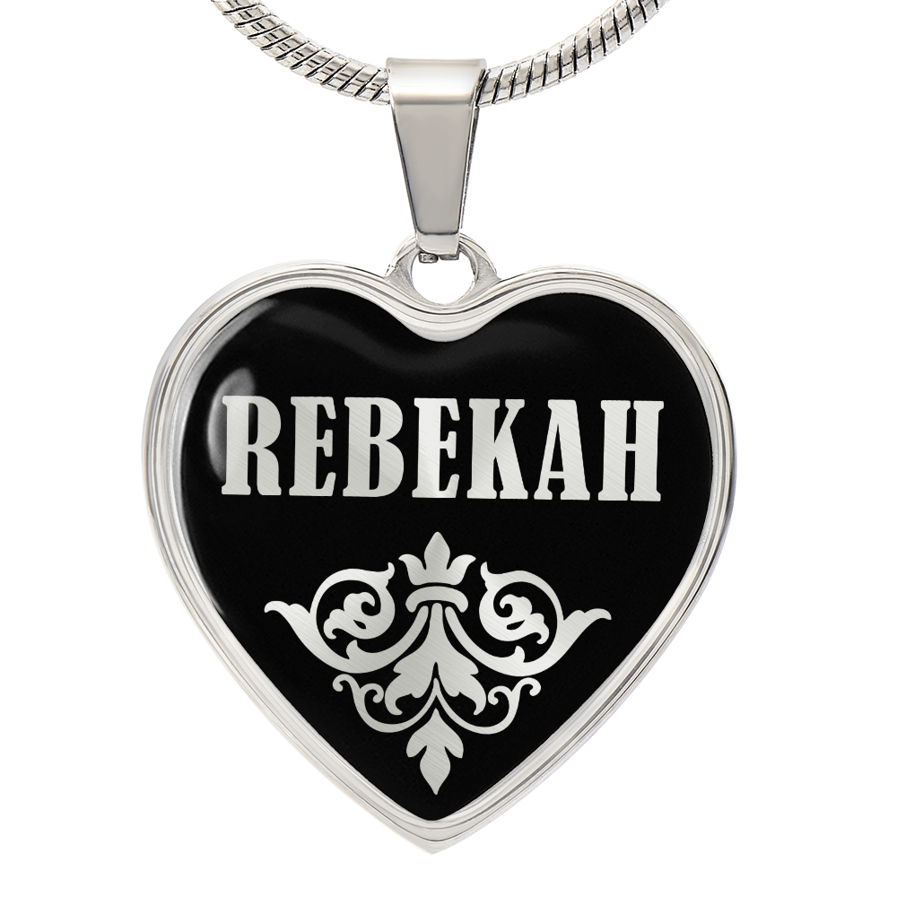 Rebekah v02 - Heart Pendant Luxury Necklace