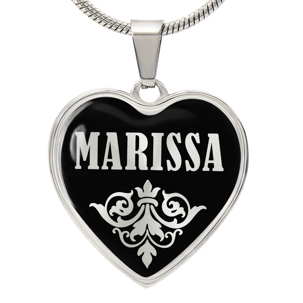 Marissa v02 - Heart Pendant Luxury Necklace