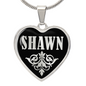 Shawn v02 - Heart Pendant Luxury Necklace