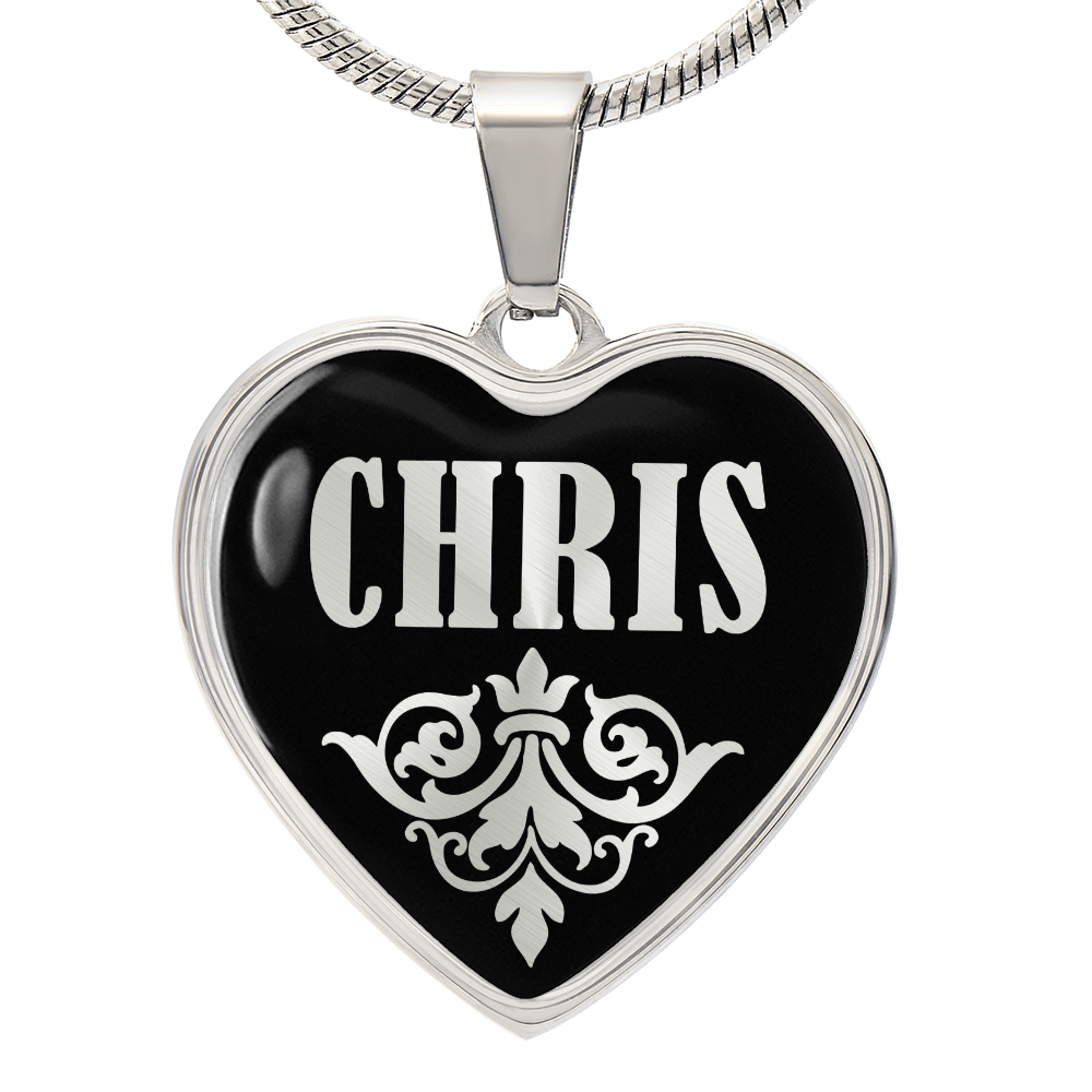 Chris v02 - Heart Pendant Luxury Necklace