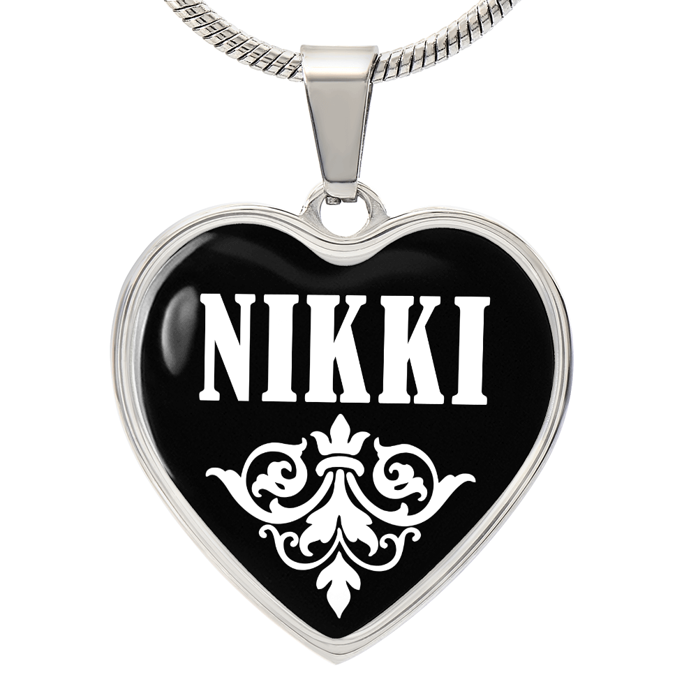 Nikki v03 - Heart Pendant Luxury Necklace