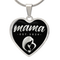 Mama, Est. 2024 v2 - Heart Pendant Luxury Necklace