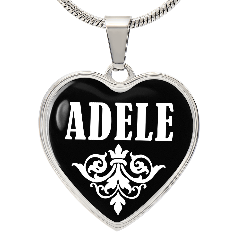 Adele v03 - Heart Pendant Luxury Necklace