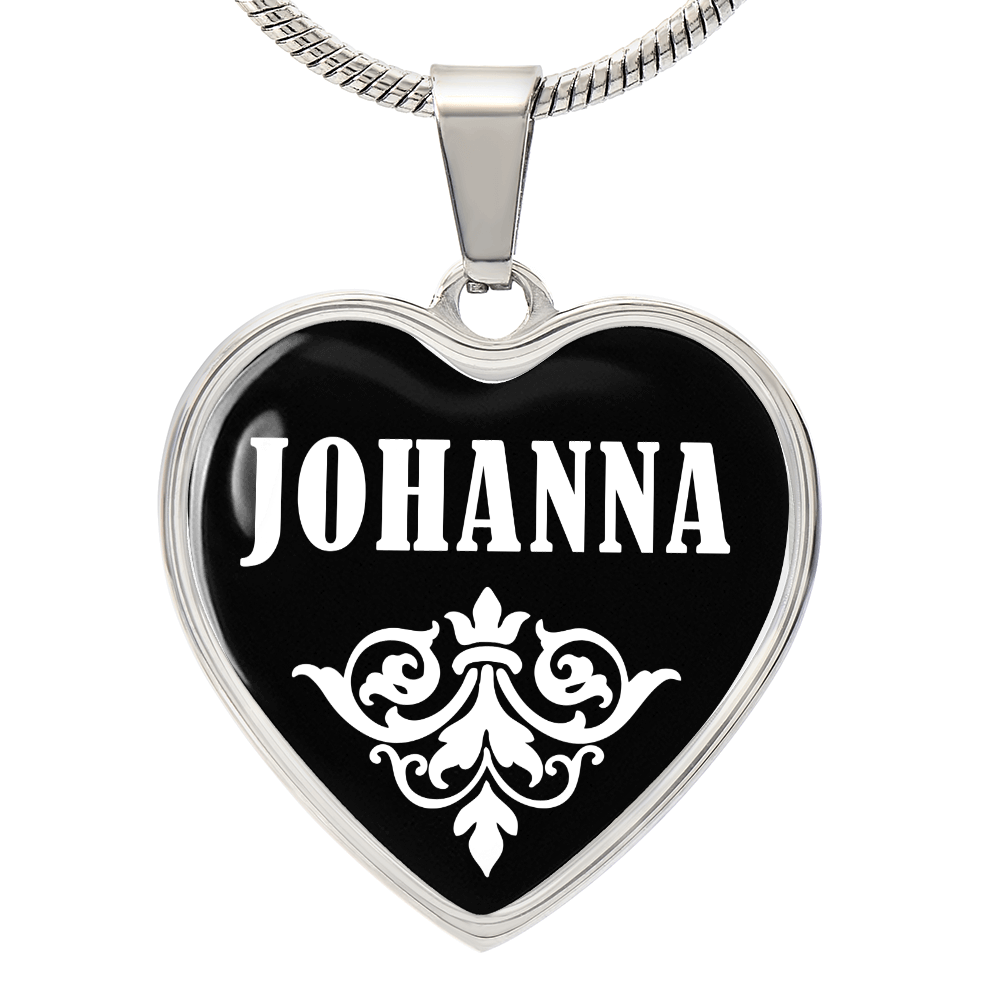 Johanna v03 - Heart Pendant Luxury Necklace