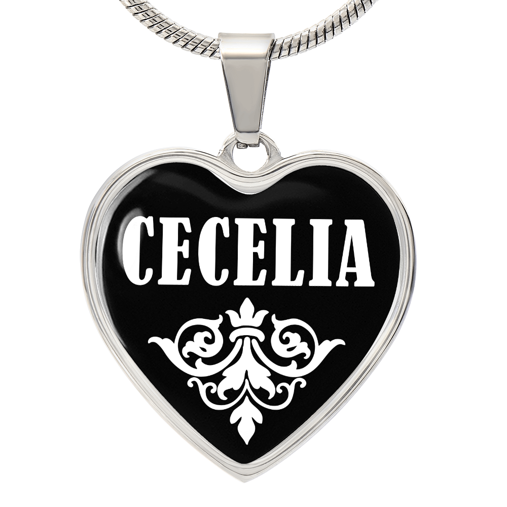 Cecelia v03 - Heart Pendant Luxury Necklace