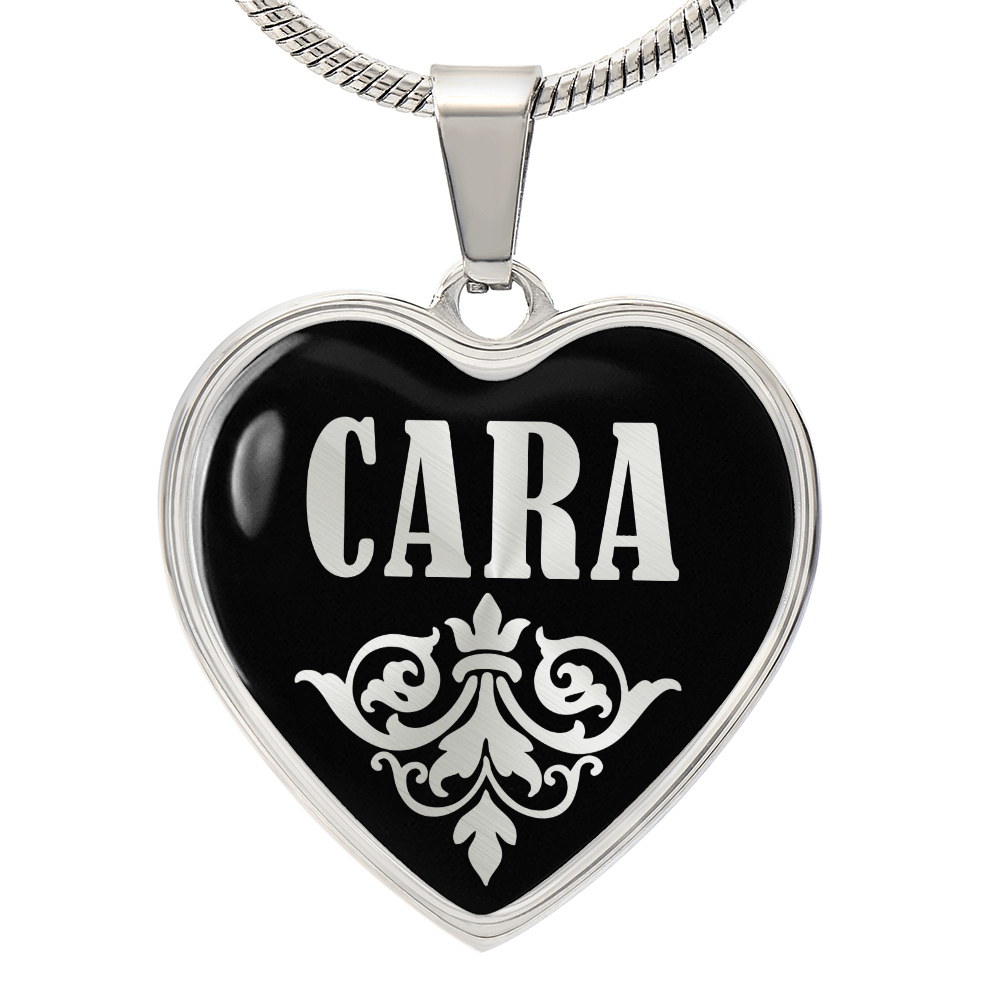 Cara v02 - Heart Pendant Luxury Necklace