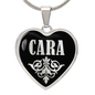 Cara v02 - Heart Pendant Luxury Necklace