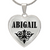 Abigail v01 - Heart Pendant Luxury Necklace