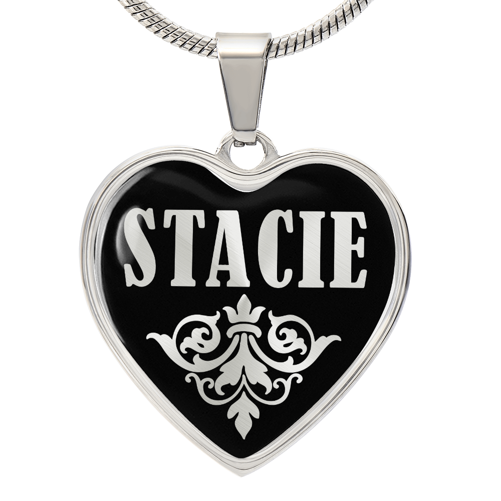 Stacie v02 - Heart Pendant Luxury Necklace