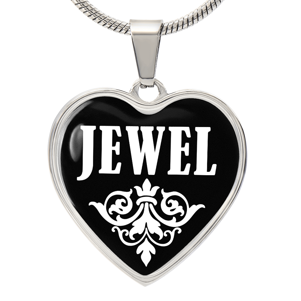 Jewel v03 - Heart Pendant Luxury Necklace