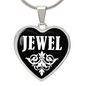 Jewel v03 - Heart Pendant Luxury Necklace