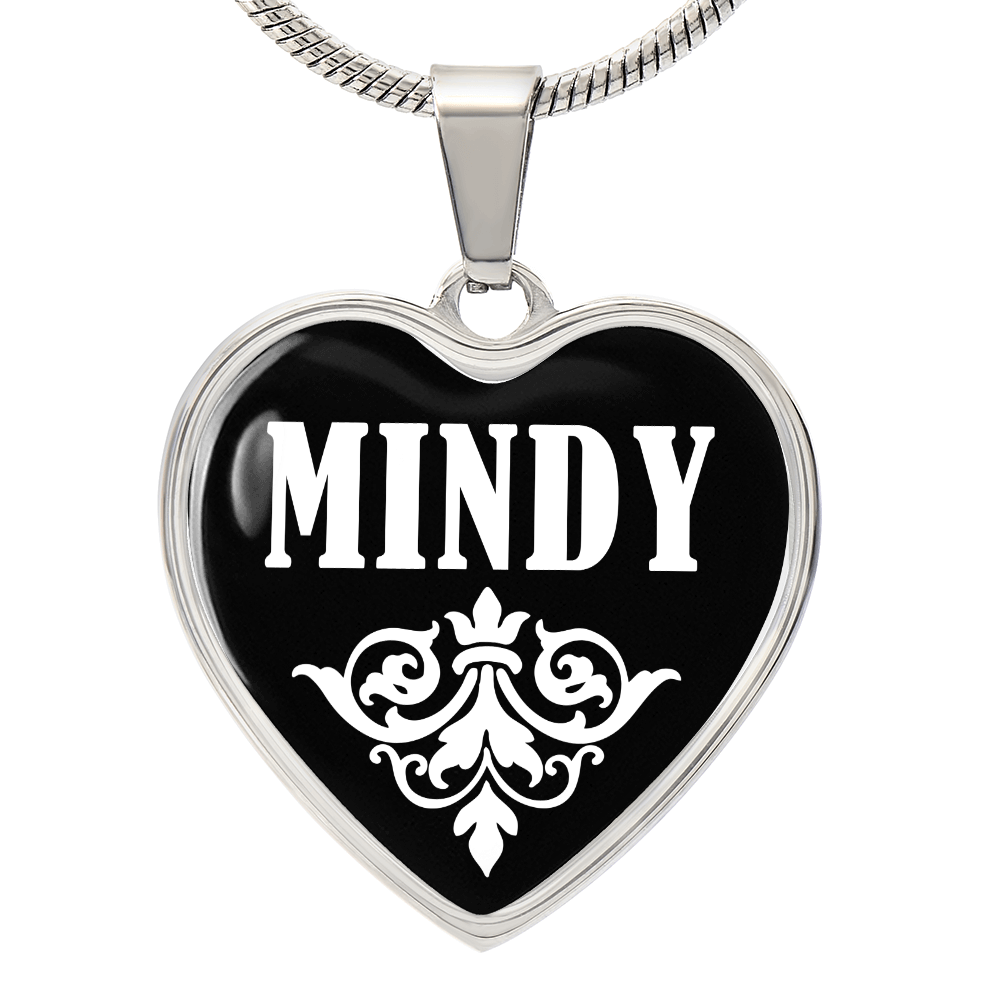 Mindy v03 - Heart Pendant Luxury Necklace