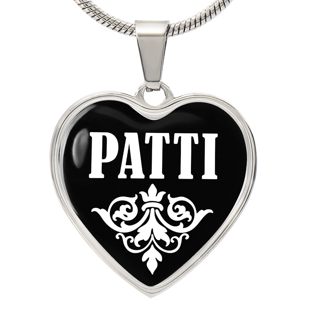 Patti v03 - Heart Pendant Luxury Necklace