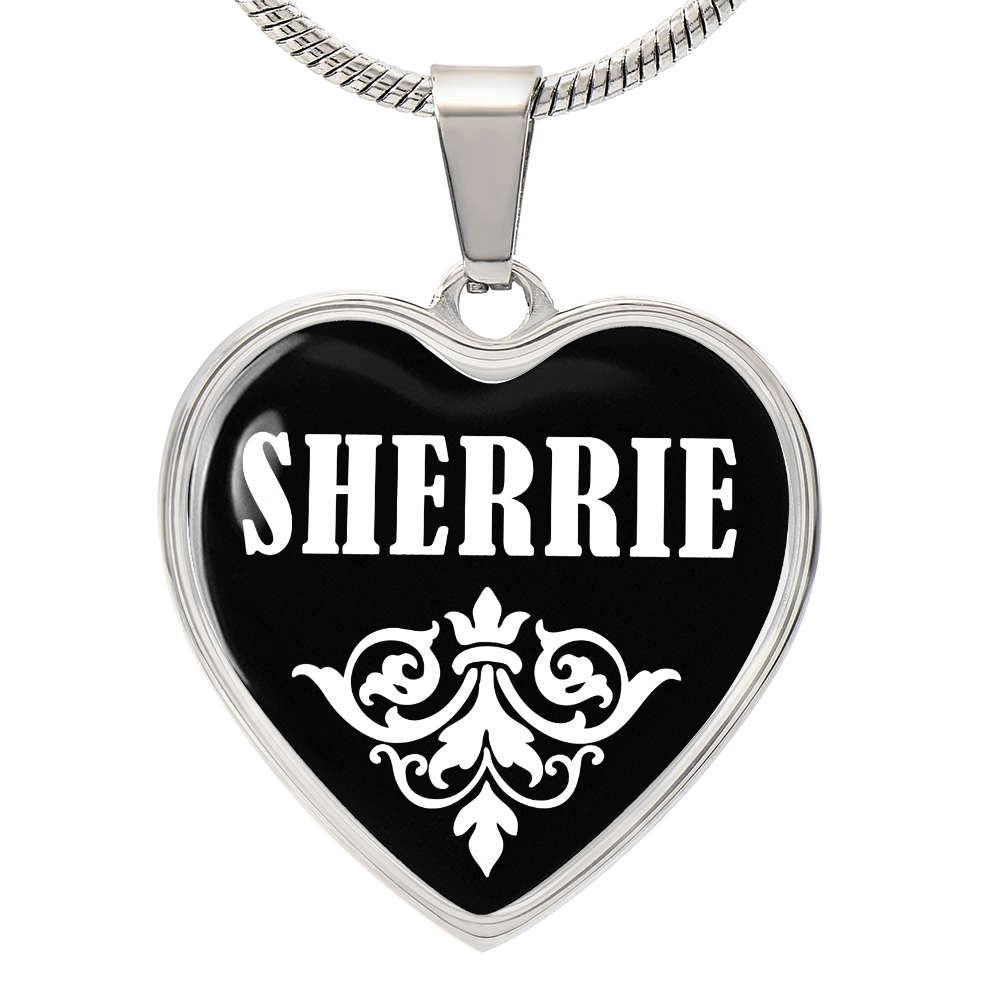 Sherrie v03 - Heart Pendant Luxury Necklace