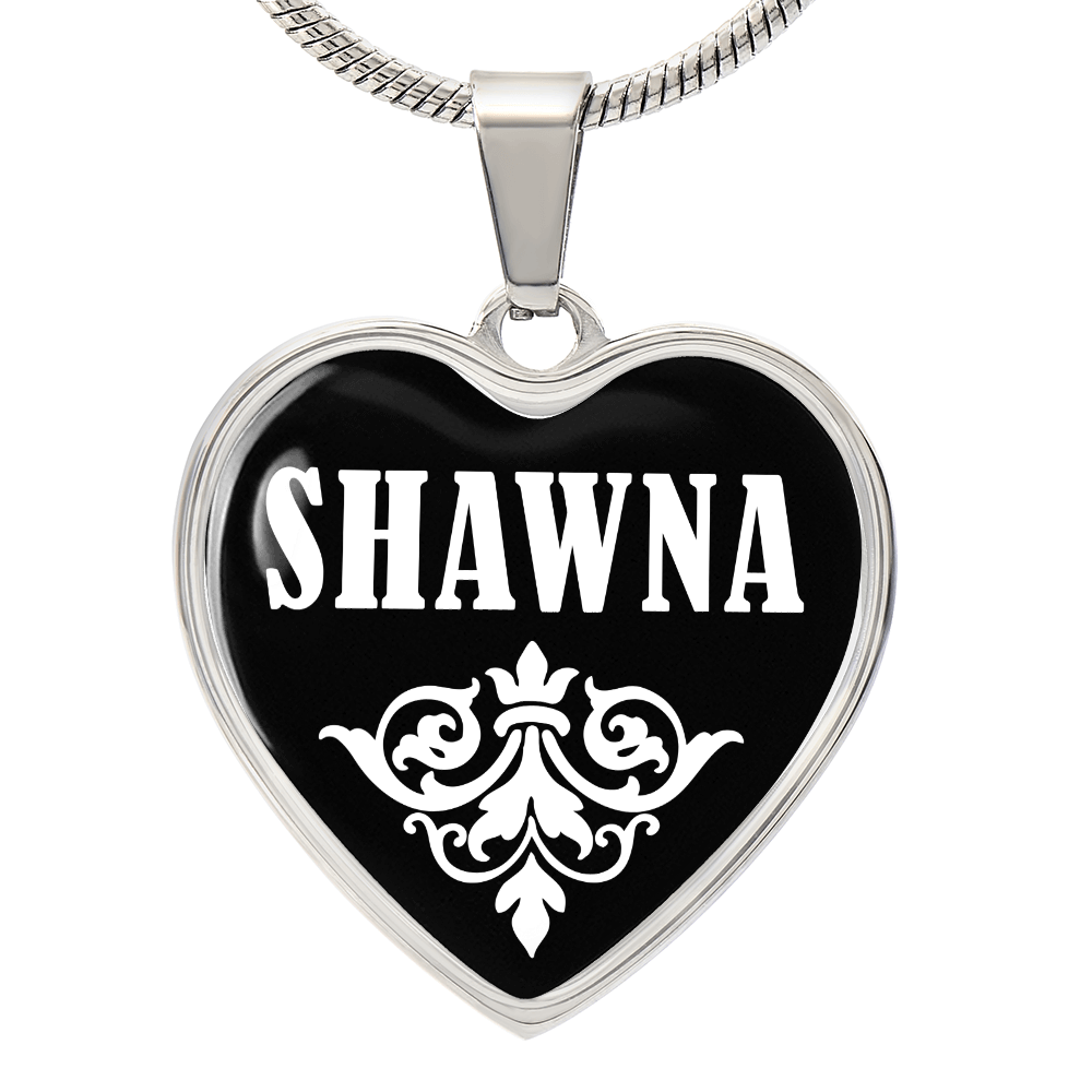 Shawna v03 - Heart Pendant Luxury Necklace