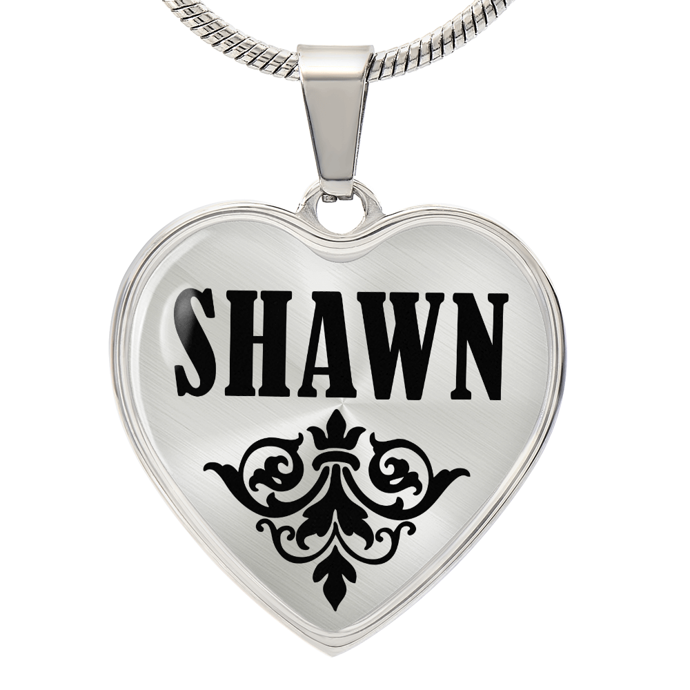 Shawn v01 - Heart Pendant Luxury Necklace