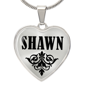 Shawn v01 - Heart Pendant Luxury Necklace