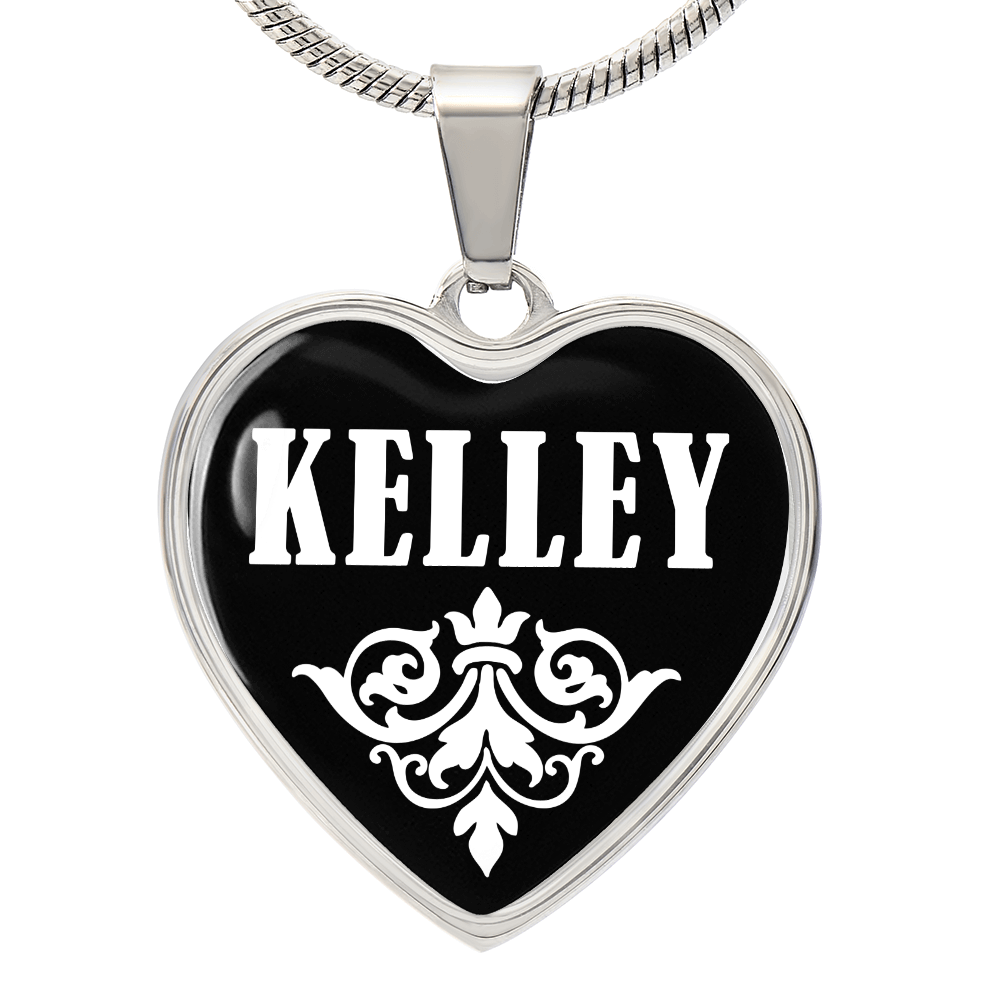 Kelley v03 - Heart Pendant Luxury Necklace