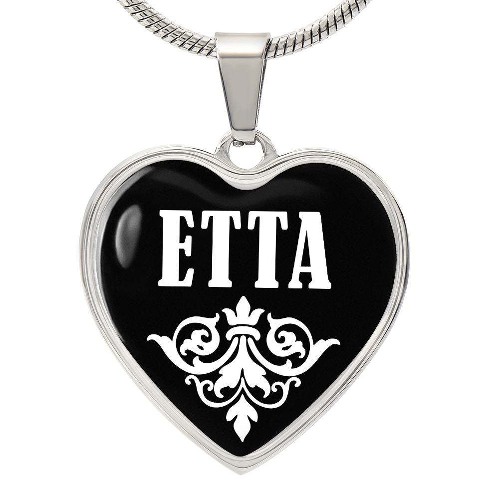 Etta v03 - Heart Pendant Luxury Necklace