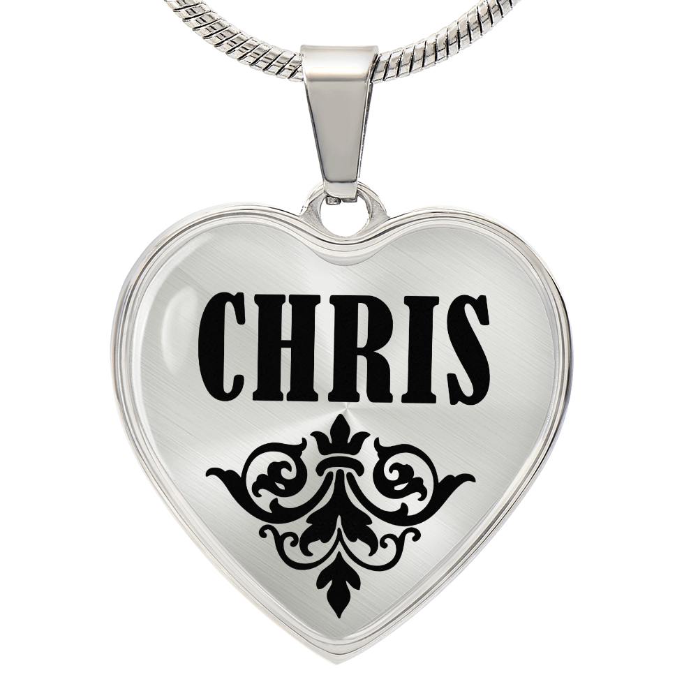 Chris v01 - Heart Pendant Luxury Necklace