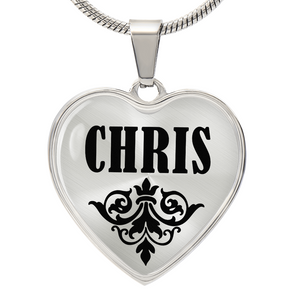 Chris v01 - Heart Pendant Luxury Necklace