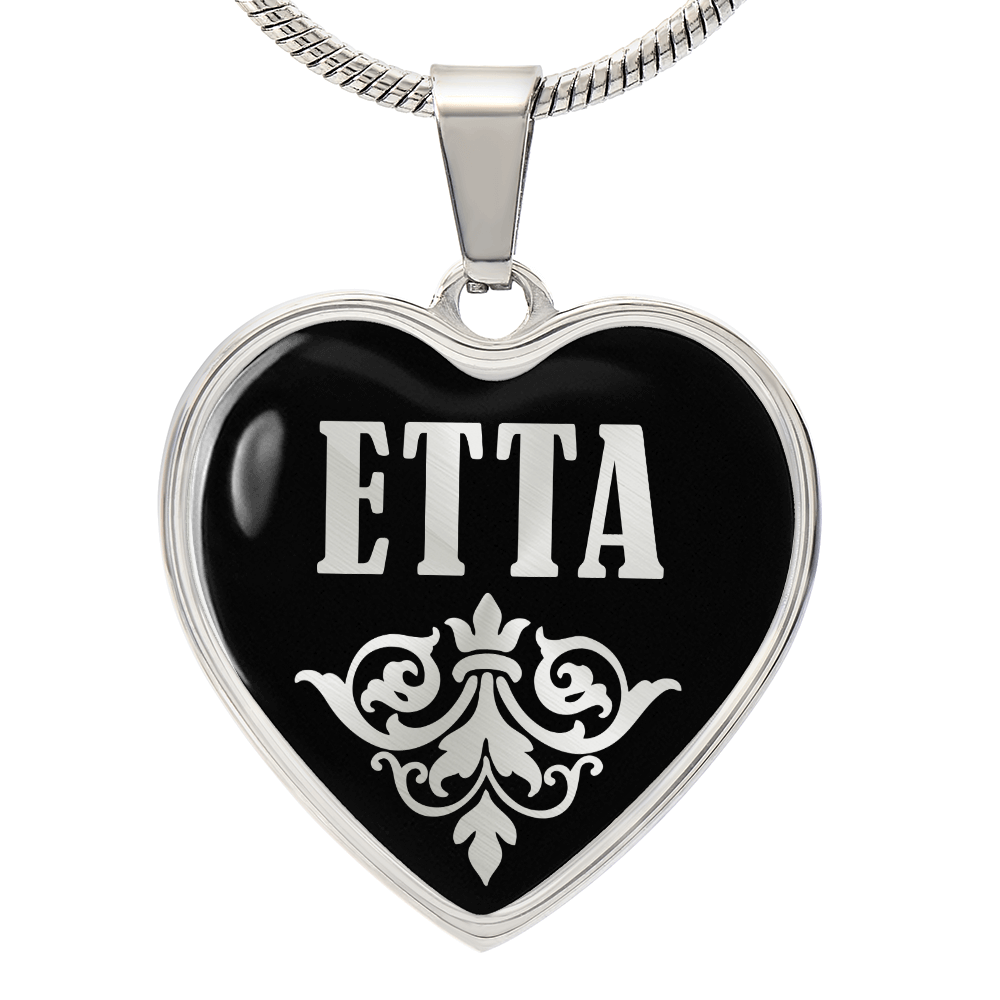 Etta v02 - Heart Pendant Luxury Necklace