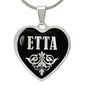 Etta v02 - Heart Pendant Luxury Necklace