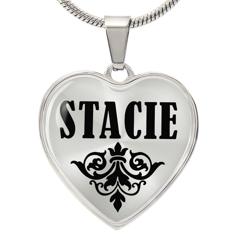Stacie v01 - Heart Pendant Luxury Necklace