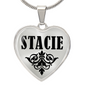 Stacie v01 - Heart Pendant Luxury Necklace