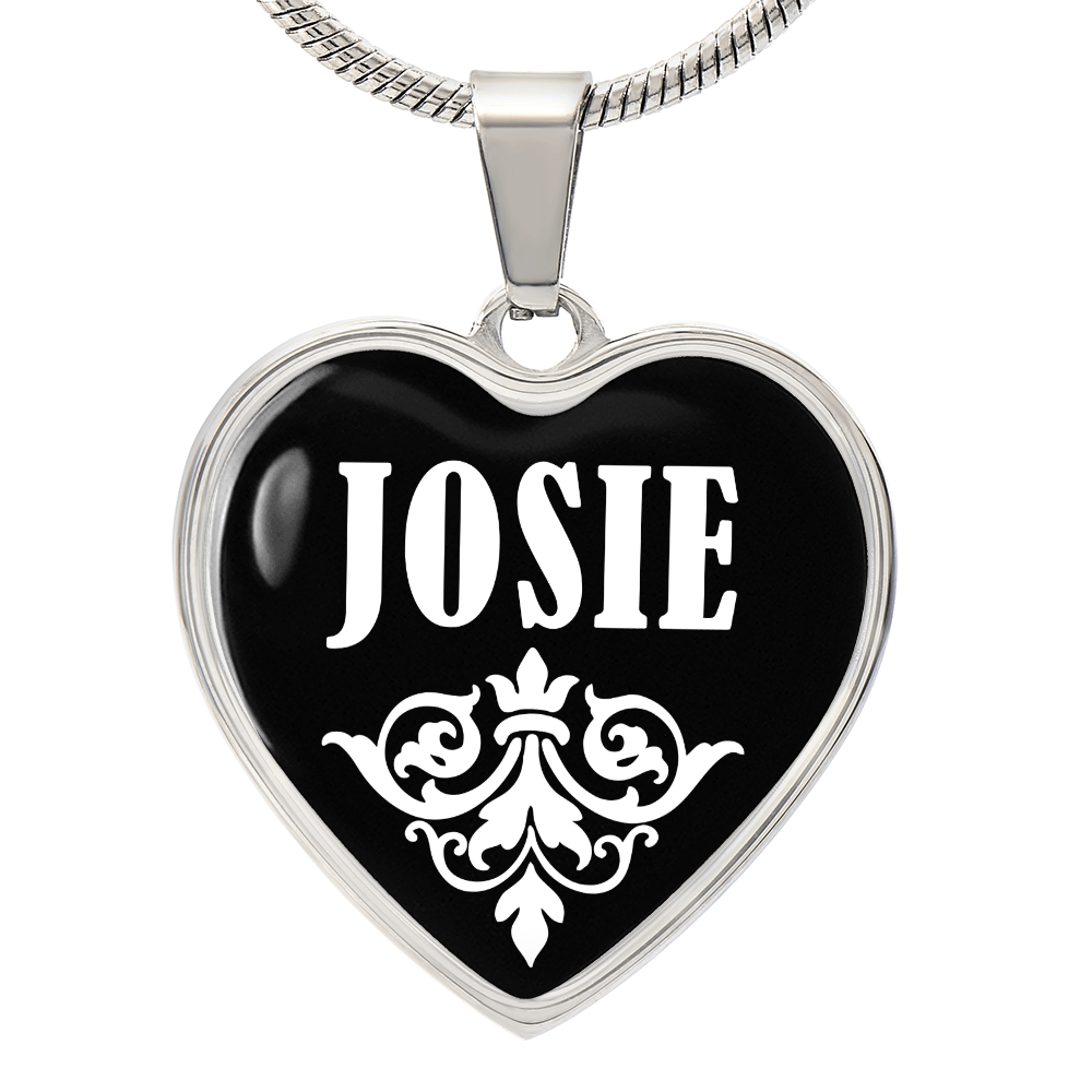 Josie v03 - Heart Pendant Luxury Necklace
