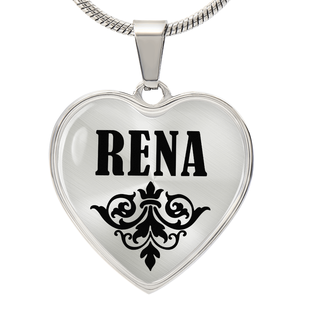 Rena v01 - Heart Pendant Luxury Necklace
