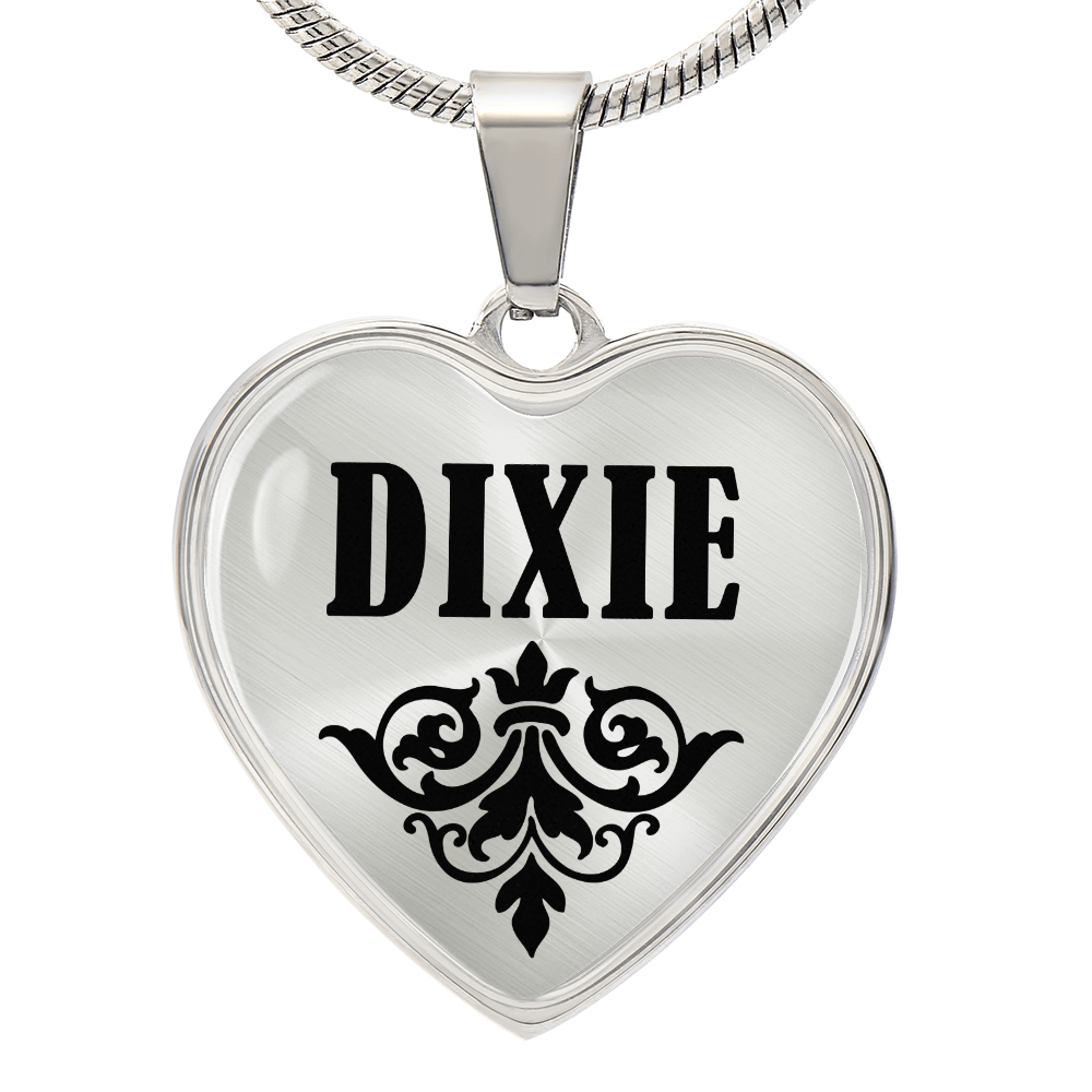 Dixie v01 - Heart Pendant Luxury Necklace