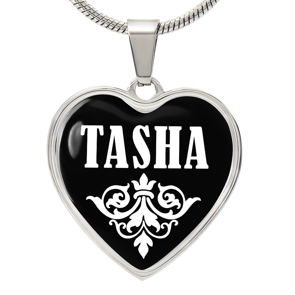 Tasha v03 - Heart Pendant Luxury Necklace