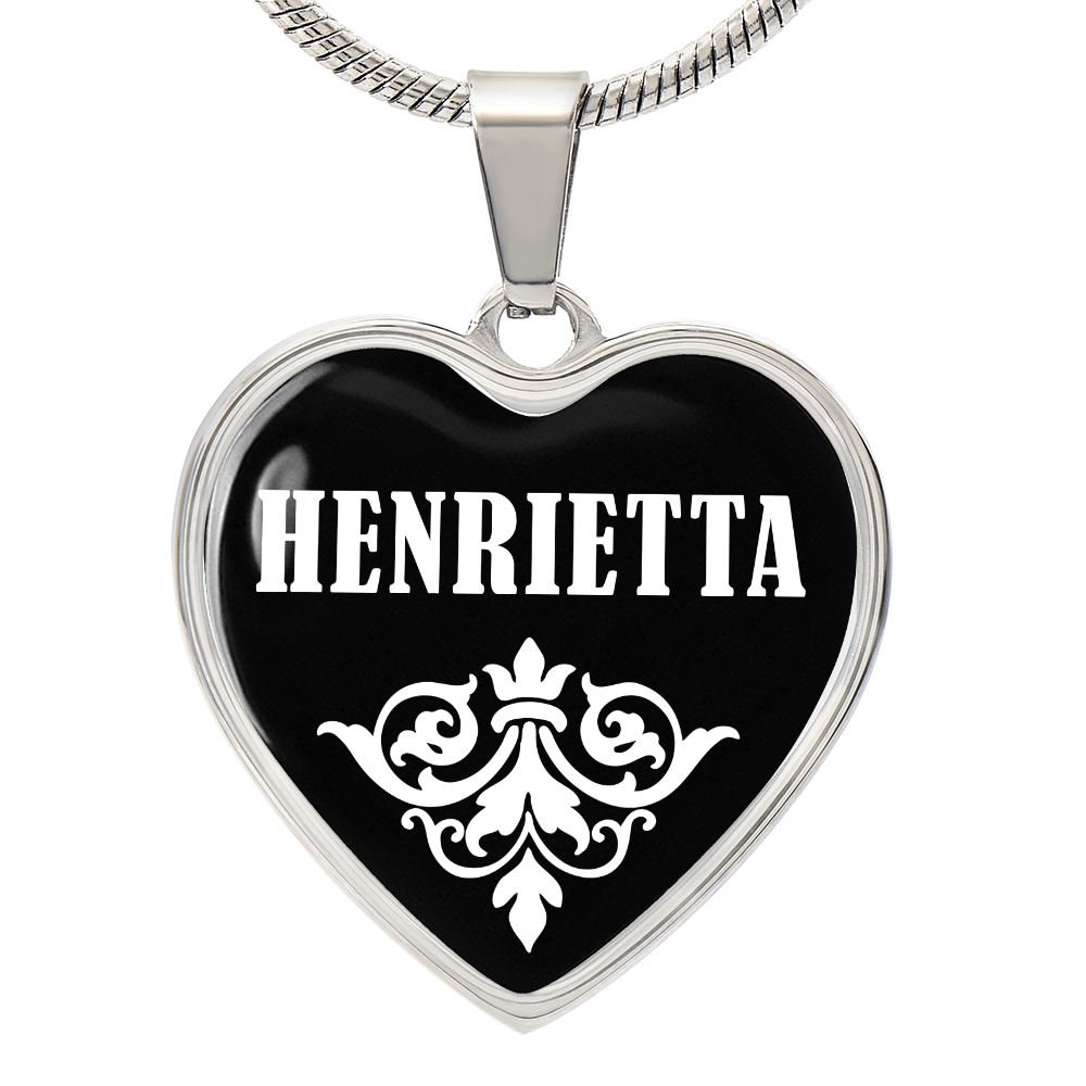 Henrietta v03 - Heart Pendant Luxury Necklace