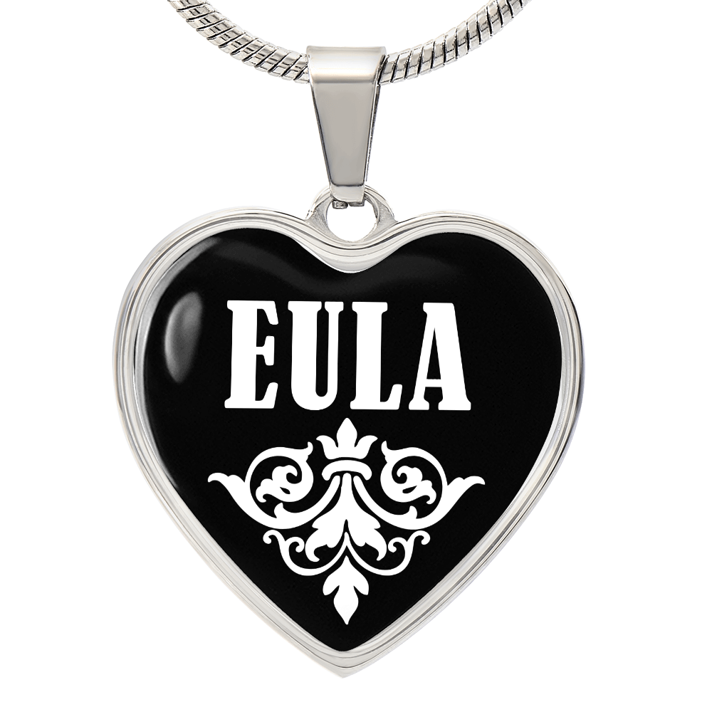 Eula v03 - Heart Pendant Luxury Necklace