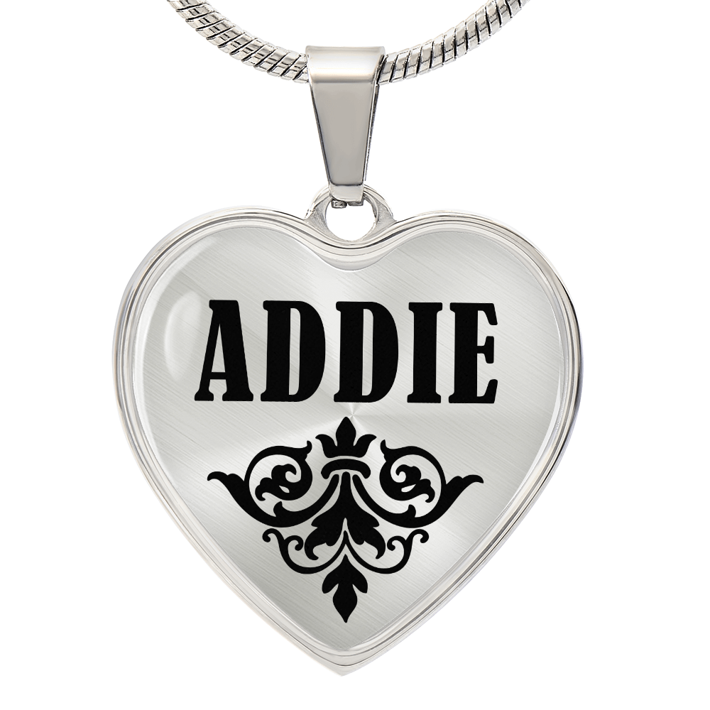 Addie v01 - Heart Pendant Luxury Necklace