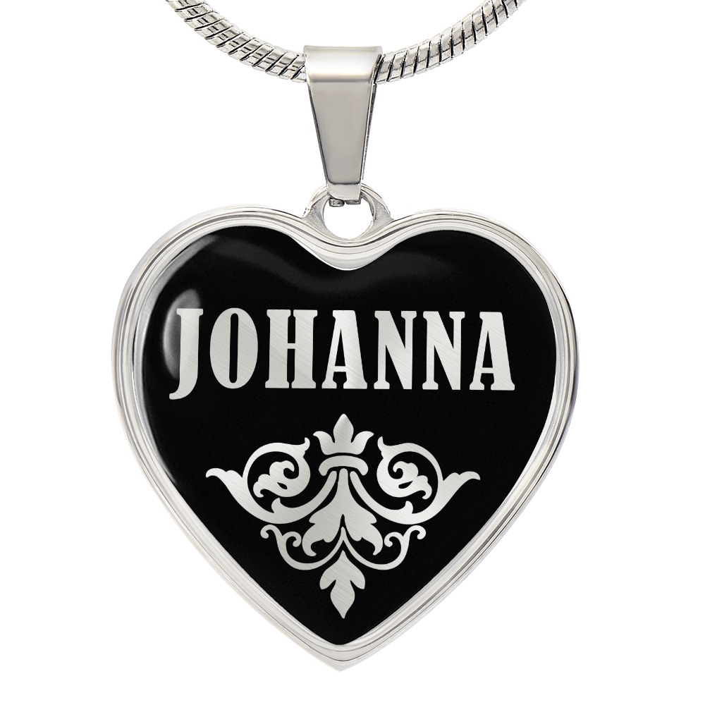 Johanna v02 - Heart Pendant Luxury Necklace