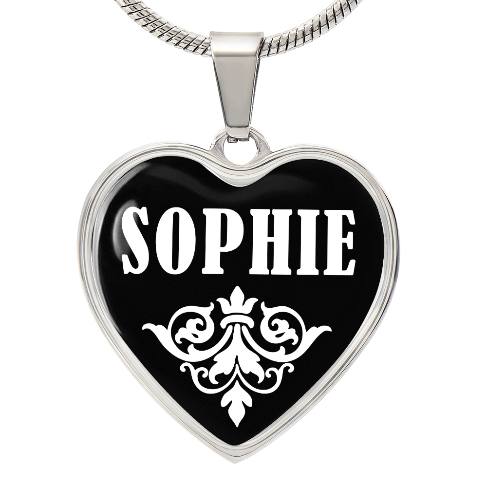 Sophie v03 - Heart Pendant Luxury Necklace