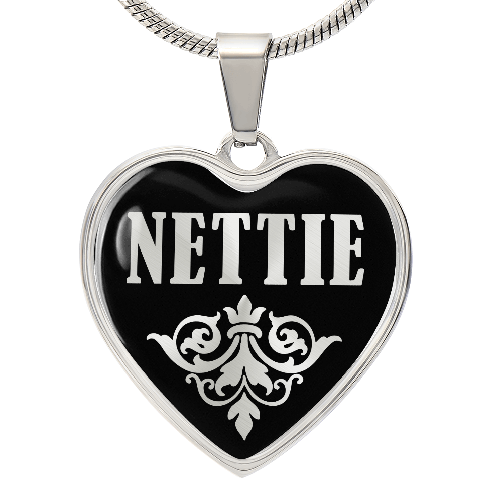 Nettie v02 - Heart Pendant Luxury Necklace