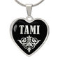 Tami v02 - Heart Pendant Luxury Necklace